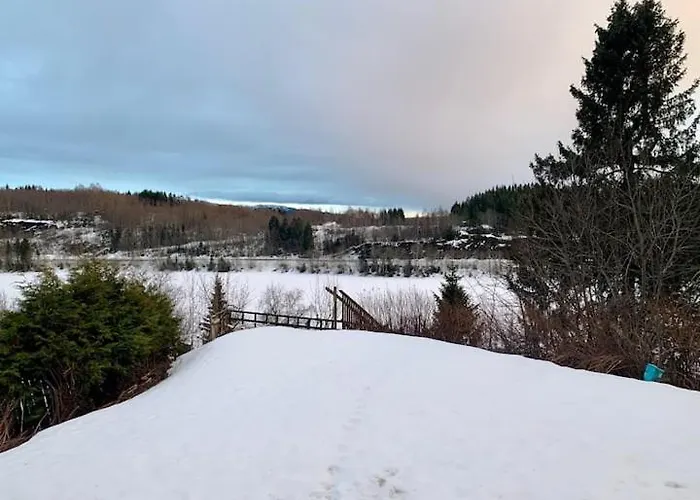 At Hestsjoen Badeplass منزل ريفي تروندهايم